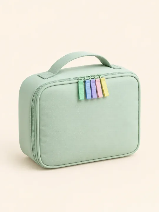 Femtrins makeuptaske, der foldes ud