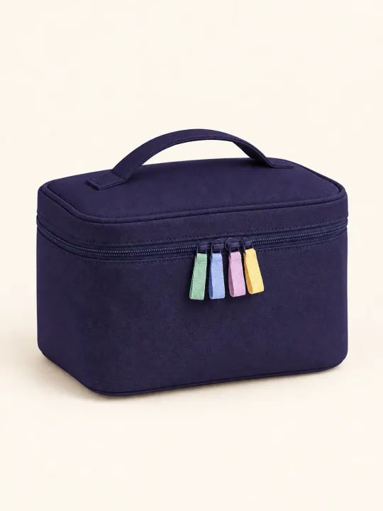 Wide-Mouth Toiletry Case